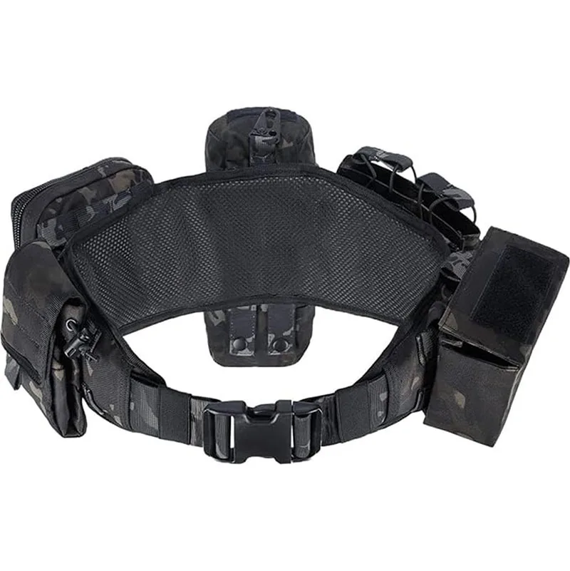 Wholesale High Duty Outdoor Durable Multifunctional Tactical Belt Breathable Duty Belt Quick Release Adjustable Utility Belt