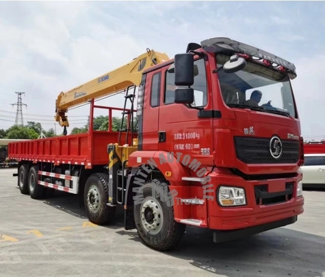 Rear Mounted Knuckle Boom Crane Truck All Drive Mounted Crane Truck for ...