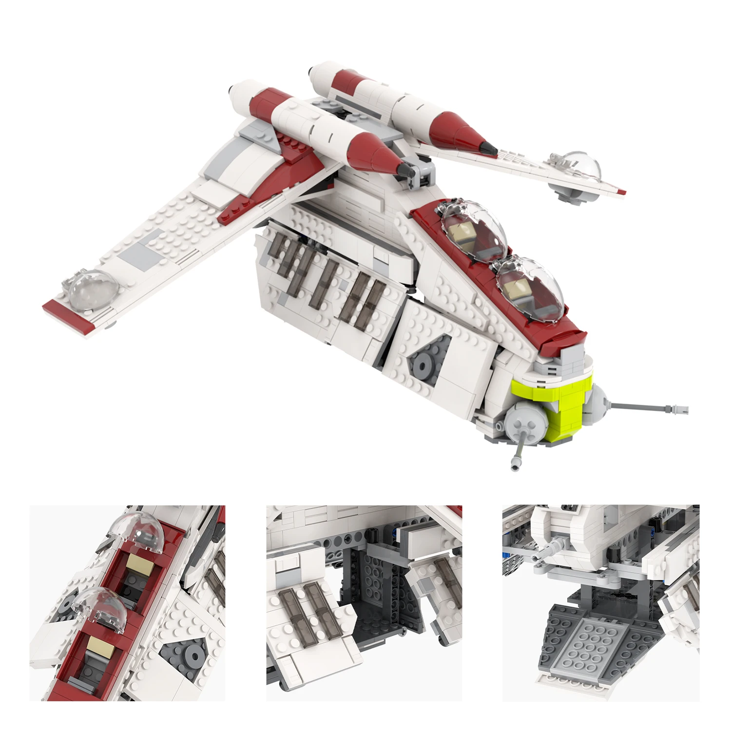 Interstellar Wars MOC Hoth Turret Defense Tower Antiaircraft Gun