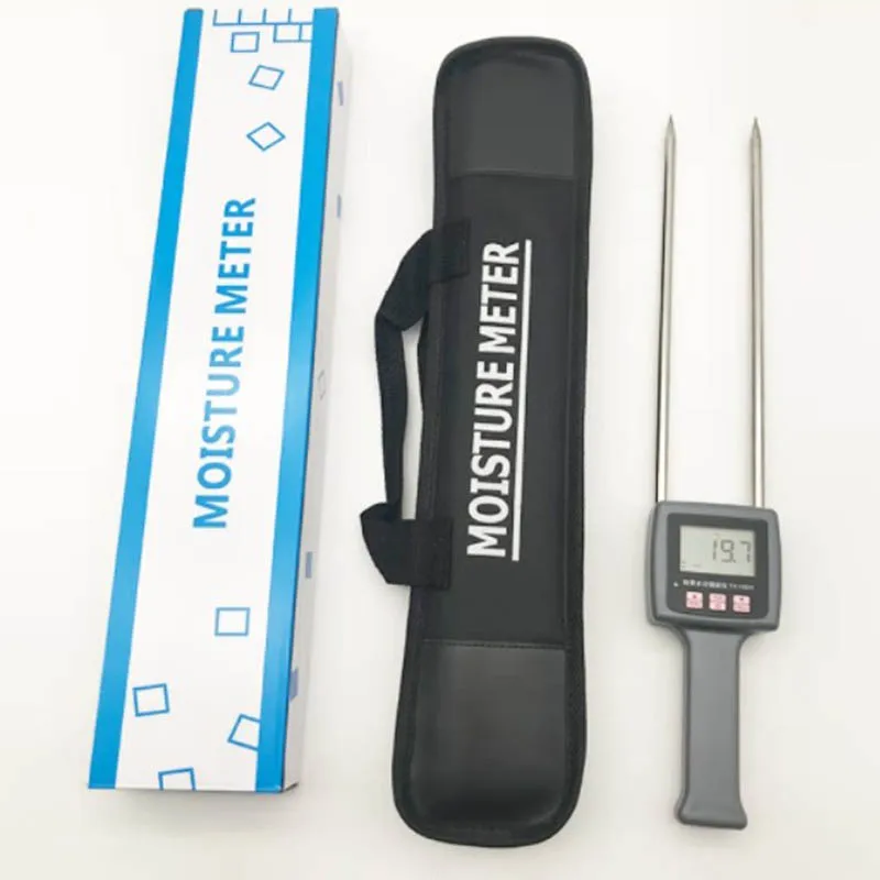 Moisture Meter for Cereal Straw Bran Forage Grass Moisture Meter Tester