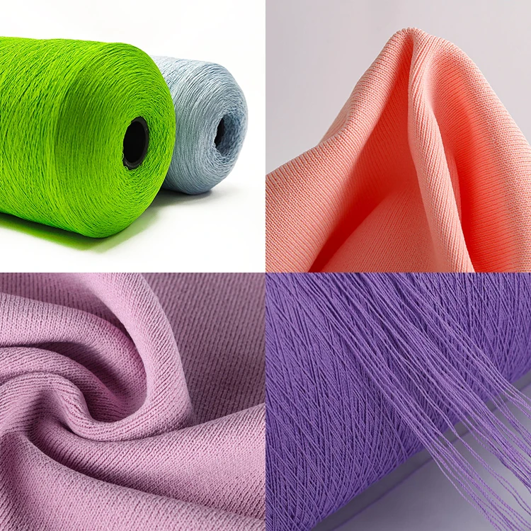 High Strength 60% Polyester 40% Viscose Cost-Effective 28S/1 Ice Silk Summer Yarn for Knitting Sewing Cooling Breathable Weaving