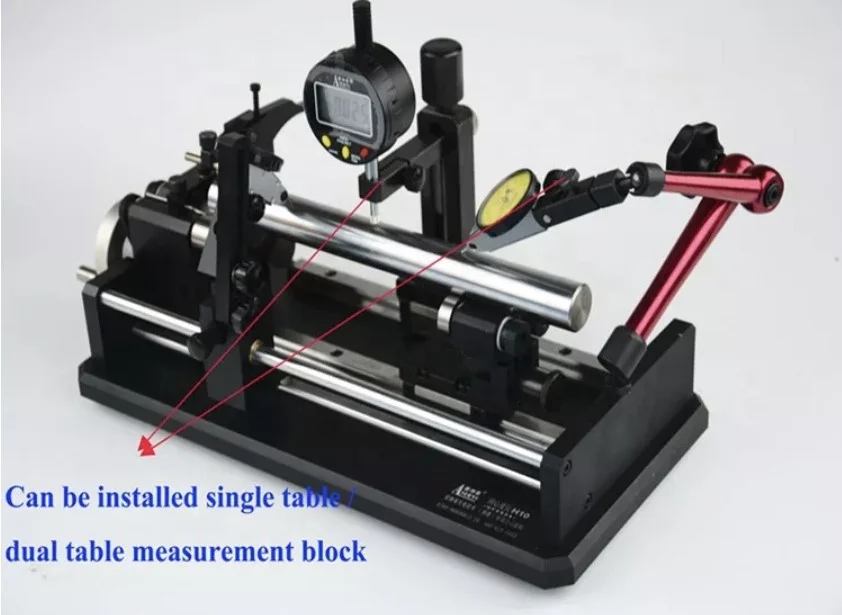 Accuracy 0.002mm Concentricity Measuring Instrument Gold Tester with Indicator