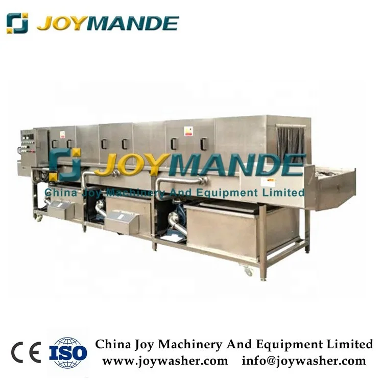 Black Soldier Fly Larve Crate Washing Machine