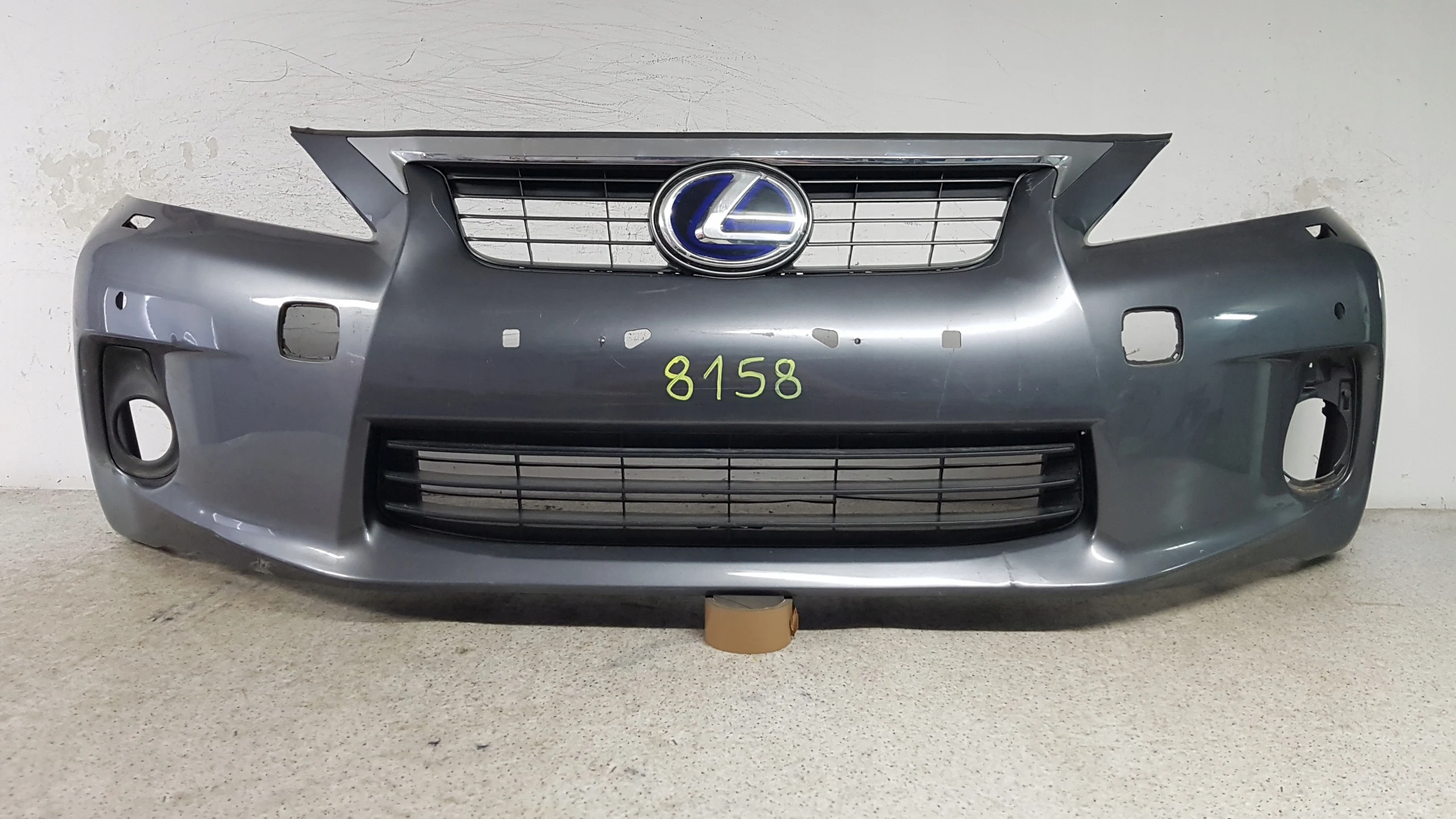 LEXUS CT 200h FRONT BUMPER COVER PRIMED (WO/SPORT)(WO/Washer)(W/SENSOR) OEM#5211976906 2011-2013 PL#LX1000227