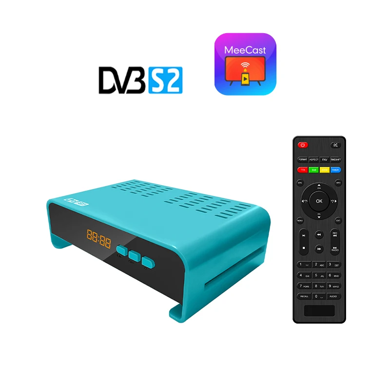 DVB-S2 Fta Set-top Box Mini s2 Receiver Cccam Free Tv Decoder HEVC H.265 HD Dvb s2 Satellite Receiver SET TOP BOX