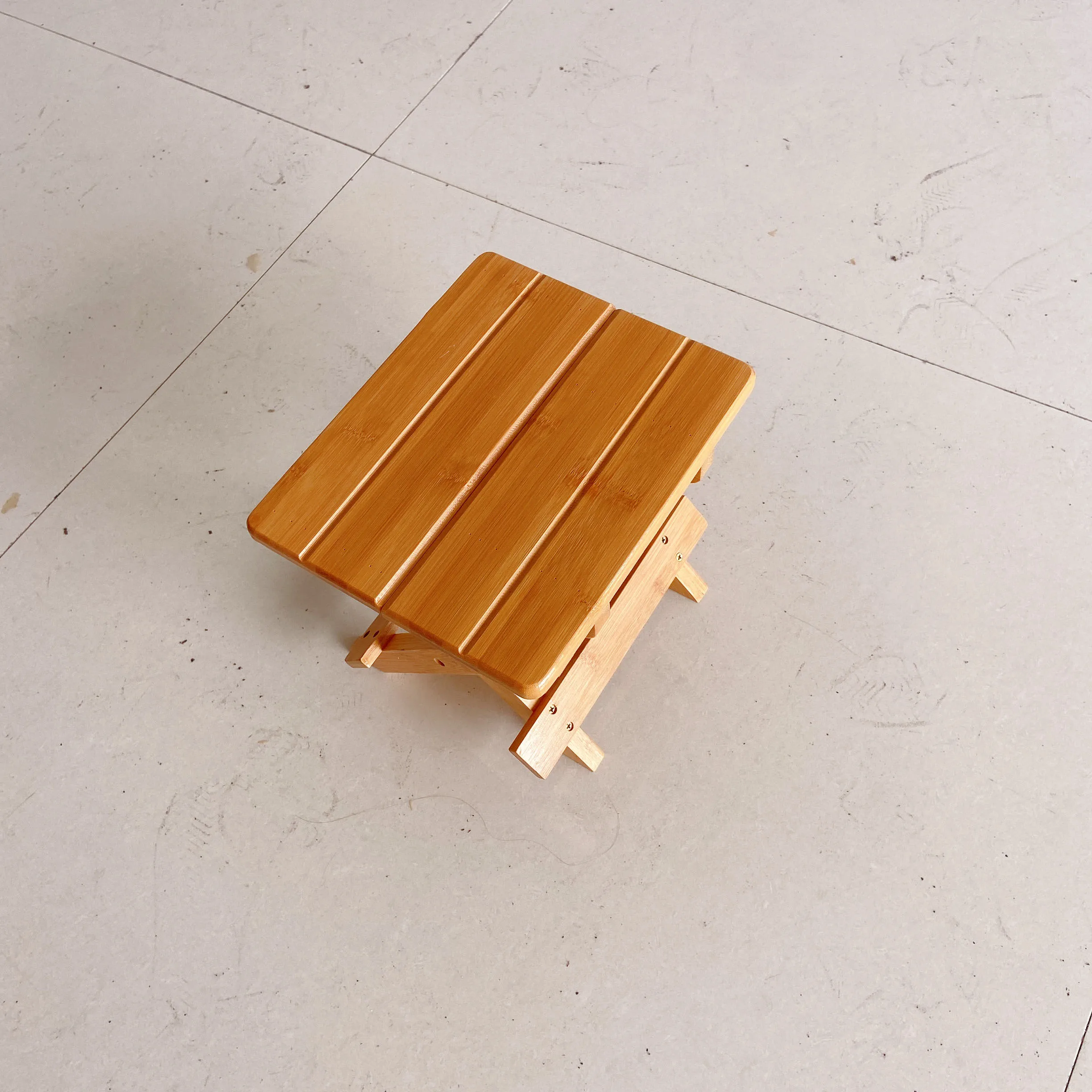 Modern Outdoor Garden Superior Quality Bench Stool Cheap Portable Folding  Fishing Bamboo Stool Wholesale