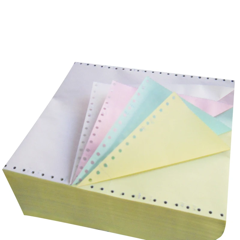 Factory Direct Multi Color Printing NCR Continuous Forms Carbonless Paper