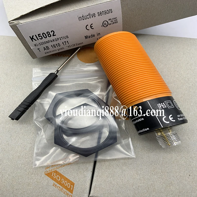 Proximity Switch Sensor For IFM KI5082 KI-3200NFAKGP2T/US – 10-36VDC, 200mA, New In Box