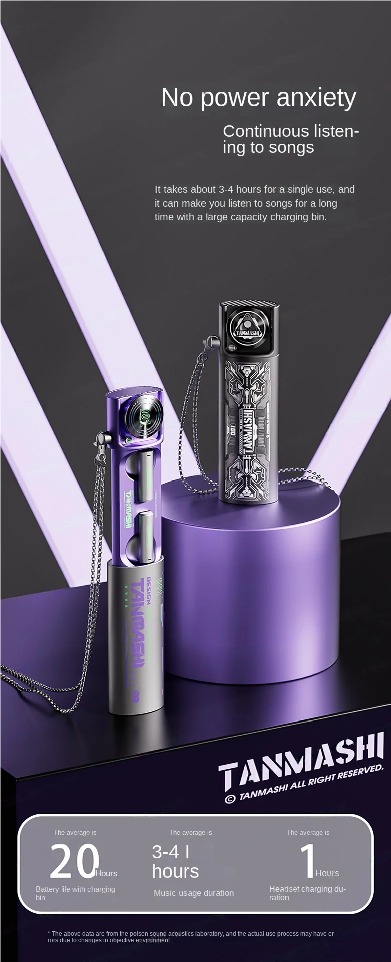 Funki Metallic Gun Metal Earphones