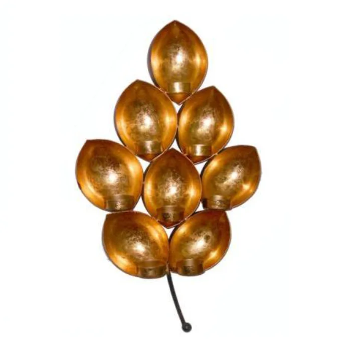 Iron Tealight Candle Holder Metal Wall Mounted Metal Stylish Fancy