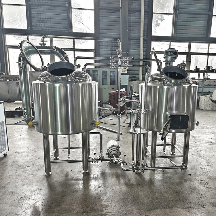3HL пивоваренное оборудование с ободами или системой гермов