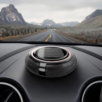 Alloy Iron Net Car Aromatherapy Diffuser 10ml Ocean Fragrance Deodorant with Ambient Lighting Air Purifier Freshener