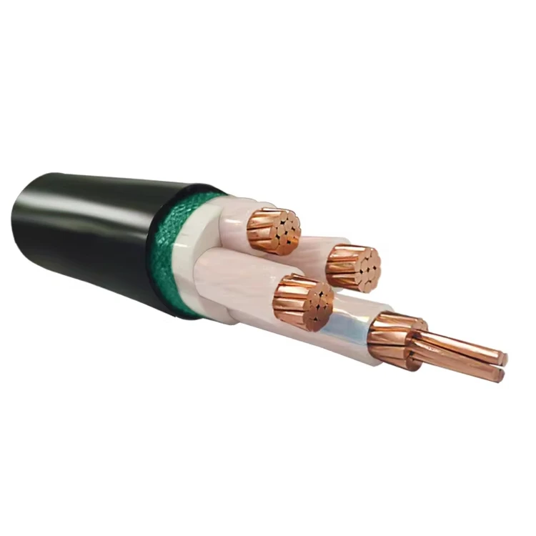 Cable eléctrico de aislamiento de 4 núcleos, proveedor de cobre, Cable de alimentación Xlpe/r2v/n2xy/CWS Pvc 0,6/1kv, Cable de bajo voltaje para construcción