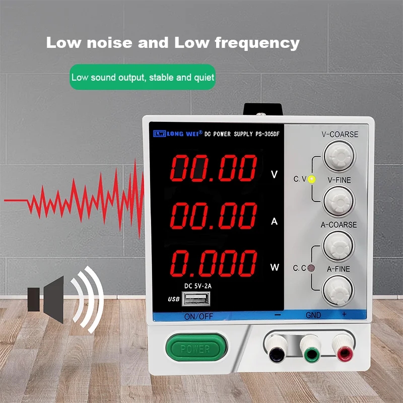 30V 10A DC Switching Power Supply LONGWEI PS-3010DF Bench Equipment for Testing & Charging
