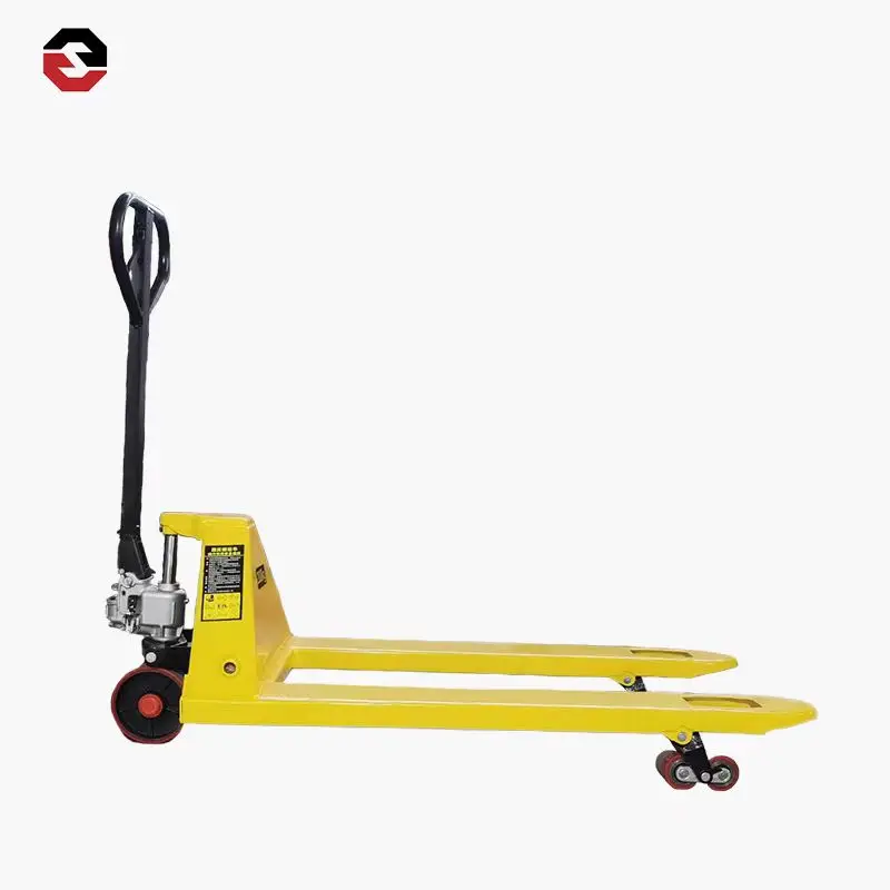 Hand Pallet Truck With Wheels ( 2.5ton ) Hydraulic Hand Pallet Truck
