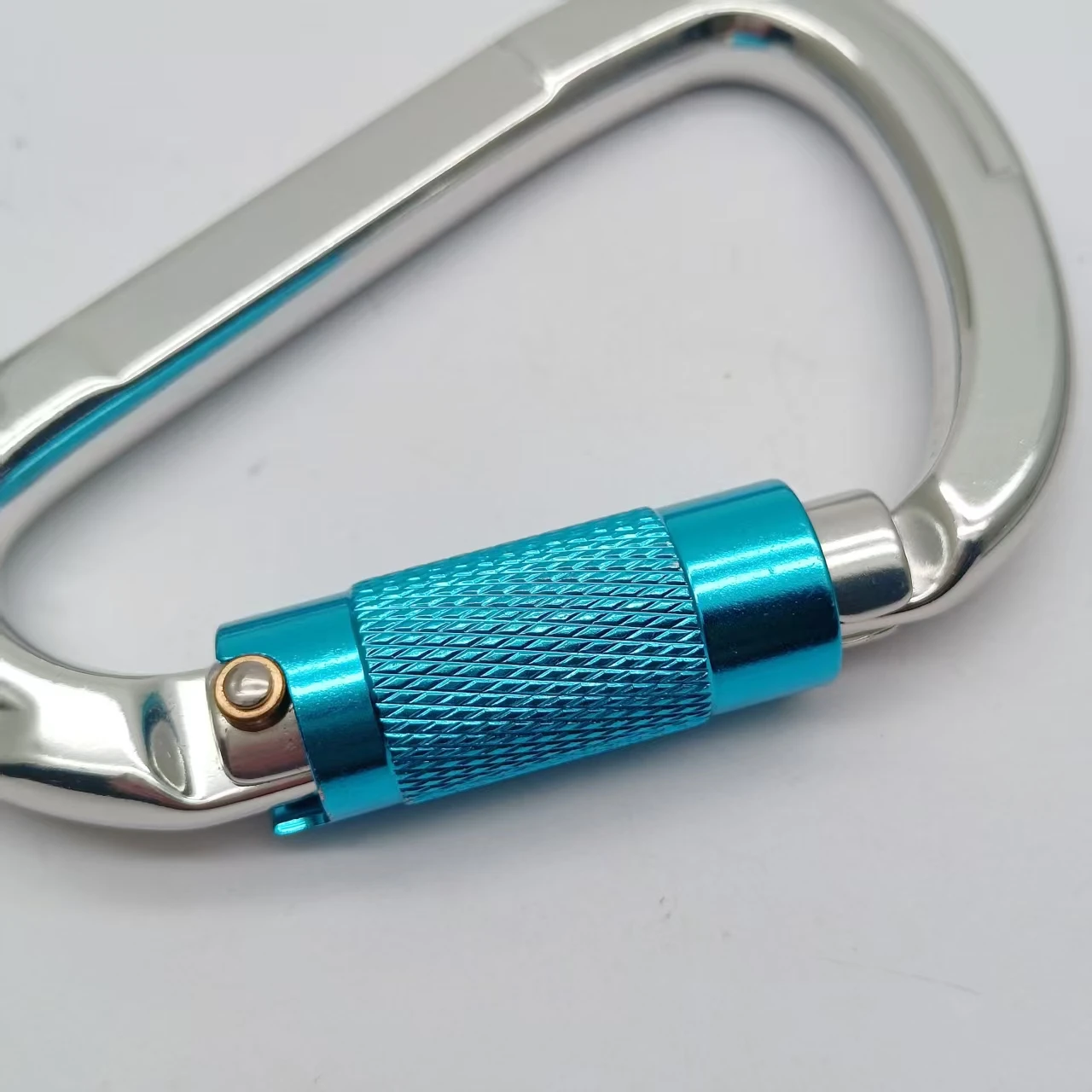 High Quality 25KN Safety Hook Auto Locking Customized Color for Rock Climbing