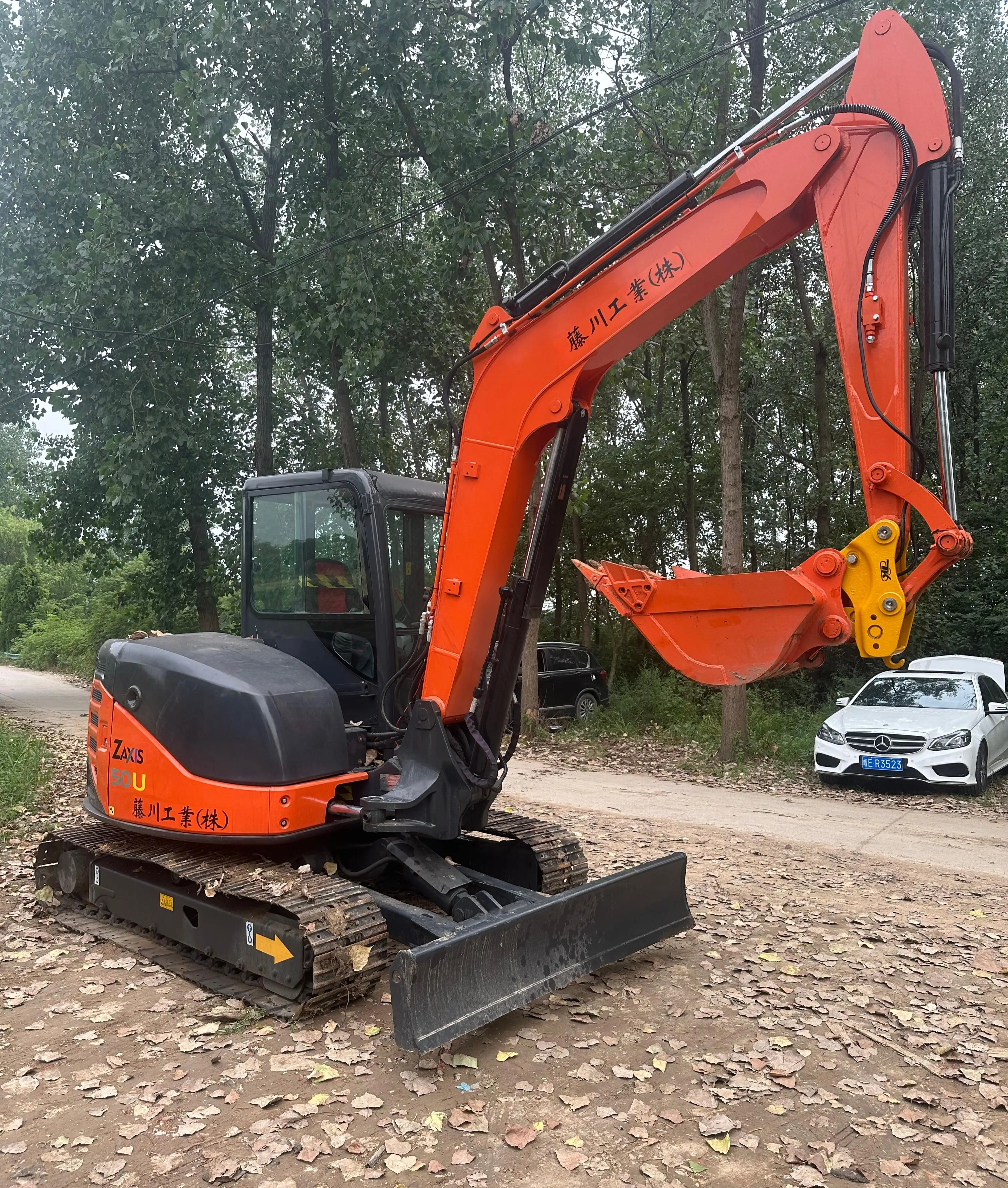 Hitachi ZX50U Excavator - 2022 Model, 5 Ton, Low Hours, Reliable