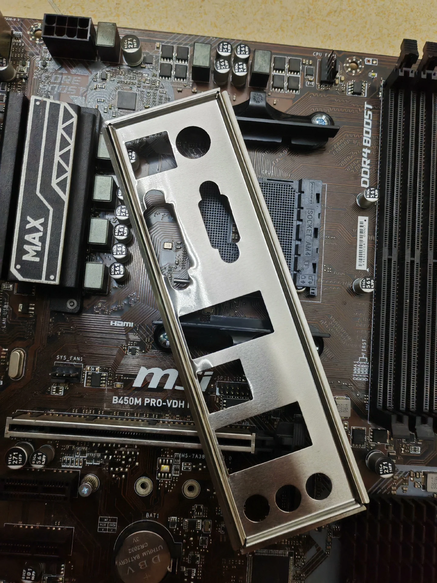 Mainboard Msi B450m B450 M Pro Vdh Max MSI B450M PRO-VDH AM4 AMD