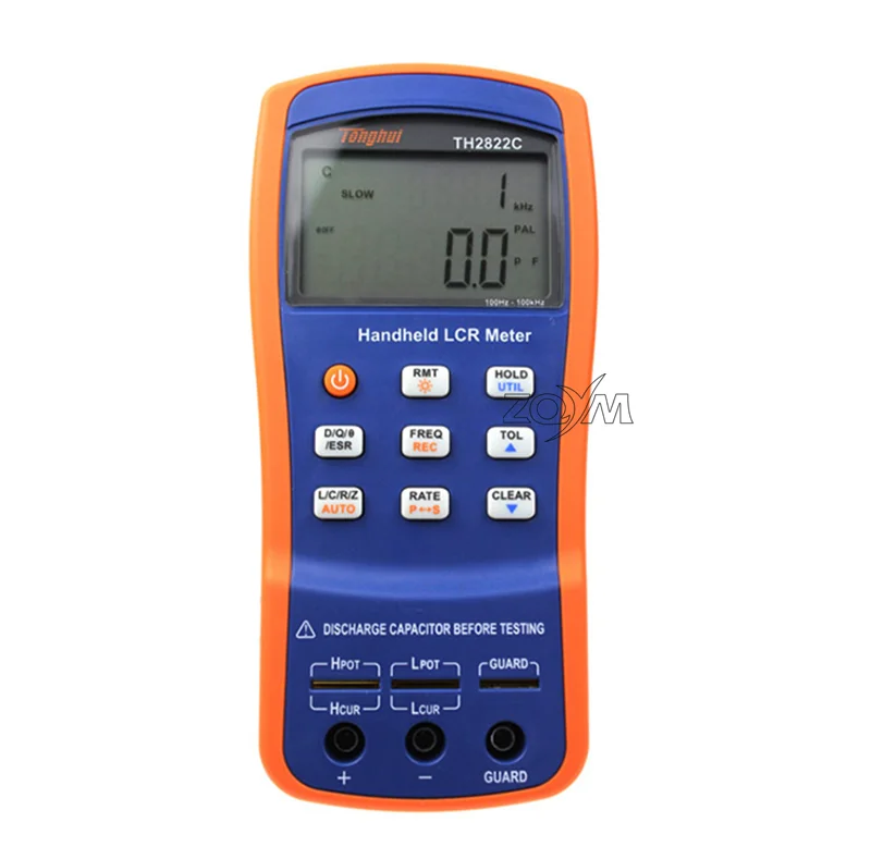 ZQYM Powerful Handheld LCR Digital Bridge and Inductance Meter for Common Rail Injector Testing