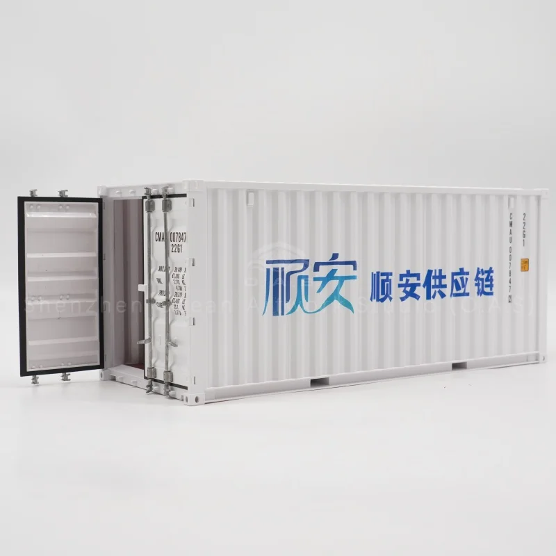 【L】O.A.S Container Model Factory Customized Scale1:20 Crafts Shipping Boxes SA Container Model