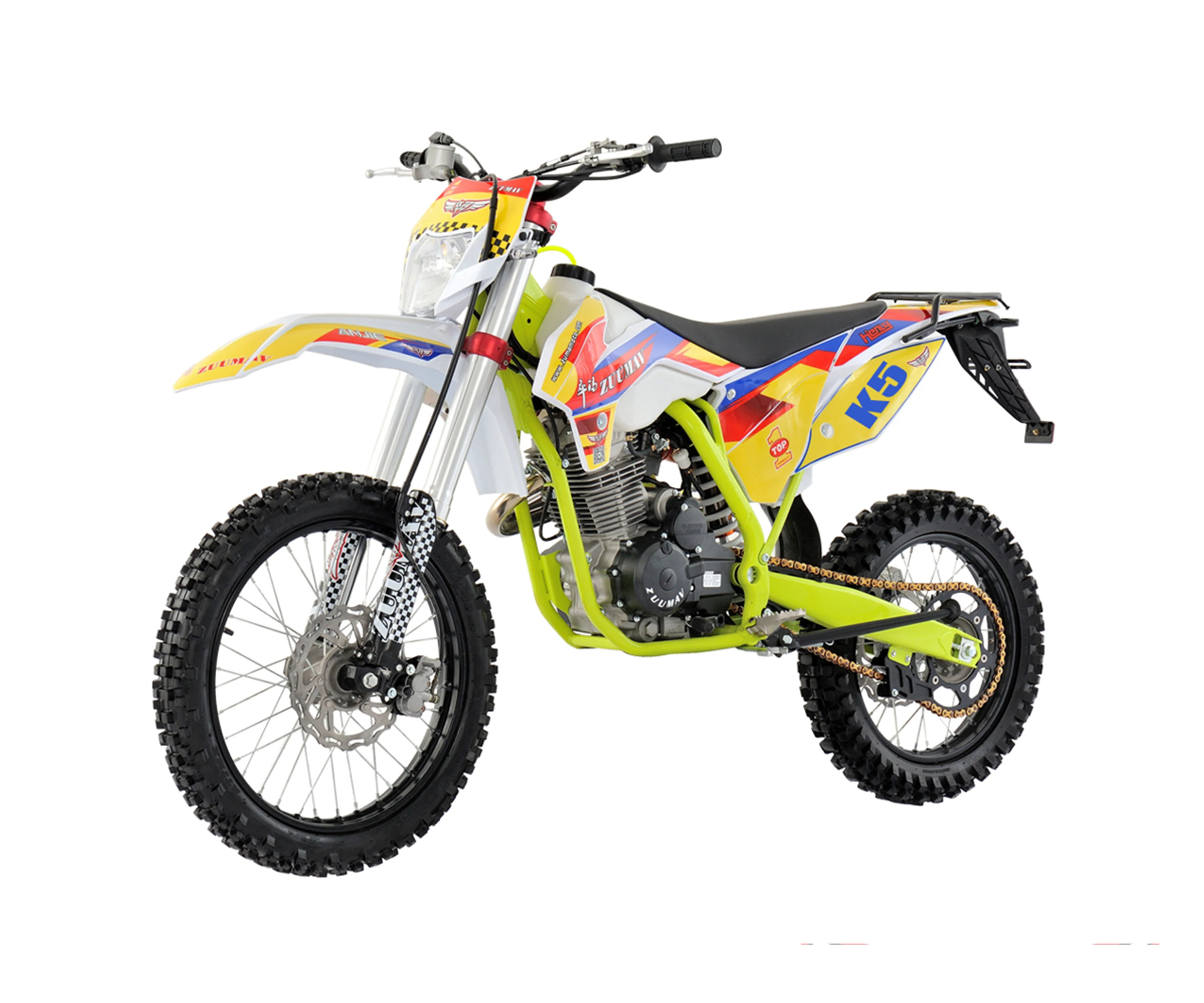 kazukayo49② Factory-Direct Zuumav K5-CB232X Motocross 4-Stroke Dirt Bike - Off