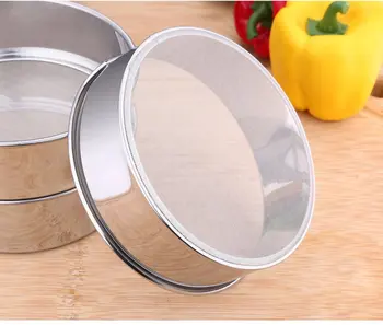 Johgee Setaccio Da Giardino 3 In 1 In Acciaio Inox, Setaccio Resistente Alle Intemperie, Con 3