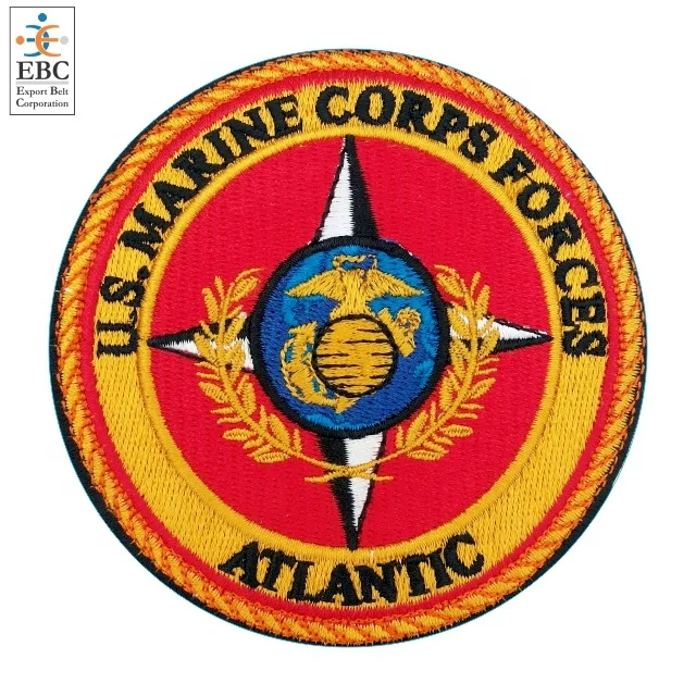 Export Belt Patch 3d Flag Embroidery Patches Iron On Stickers