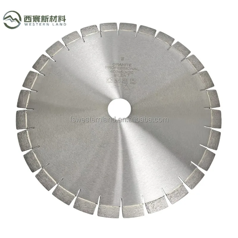 Granite diamond saw blade - extra-hard segments