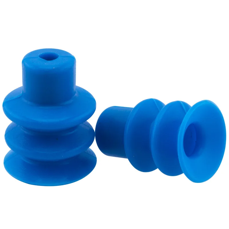 FG Series Triple Bellows Vacuum Suction Cup, DIY Grade Flexible Silicone Suction Cup, Full Size FG3/5/7/9/12/14/18/20/25/32/42/52/62/88 with OBM Custom Service