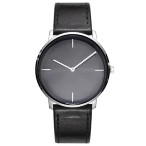 Miyota 2026 Movement Quartz Stainless Steel Sport & Fashion Watches with 2 Hands Leather Strap 5BAR Water Resistance