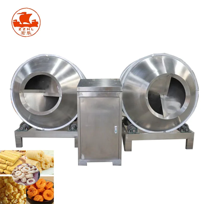 Mezclador de Tambores de Especias de Grado Alimenticio para Polvo Rotatorio Tambor de Temporada Cúbica Máquina de Fabricación