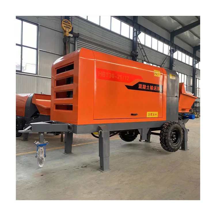 Secondary Structure Column Concrete Pouring Pump Large Aggregate Pump ...