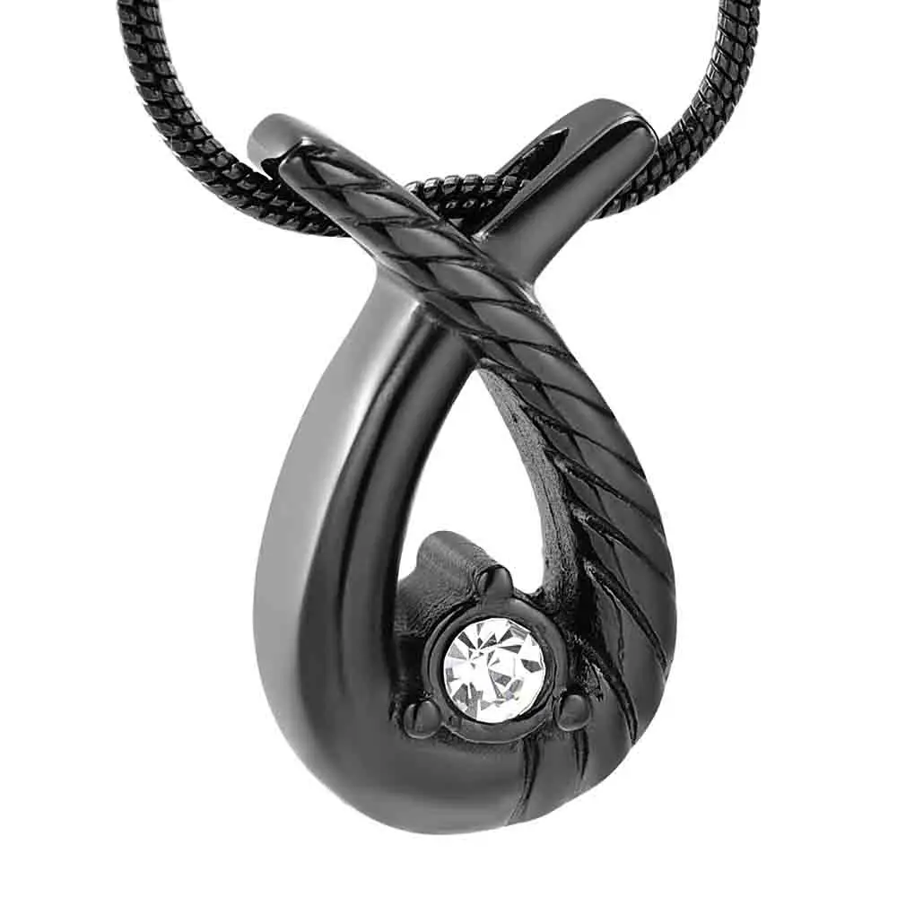Cremation jewelry Irregular cremation urn necklace to commemorate the dead relatives/pets used for cremation funerals
