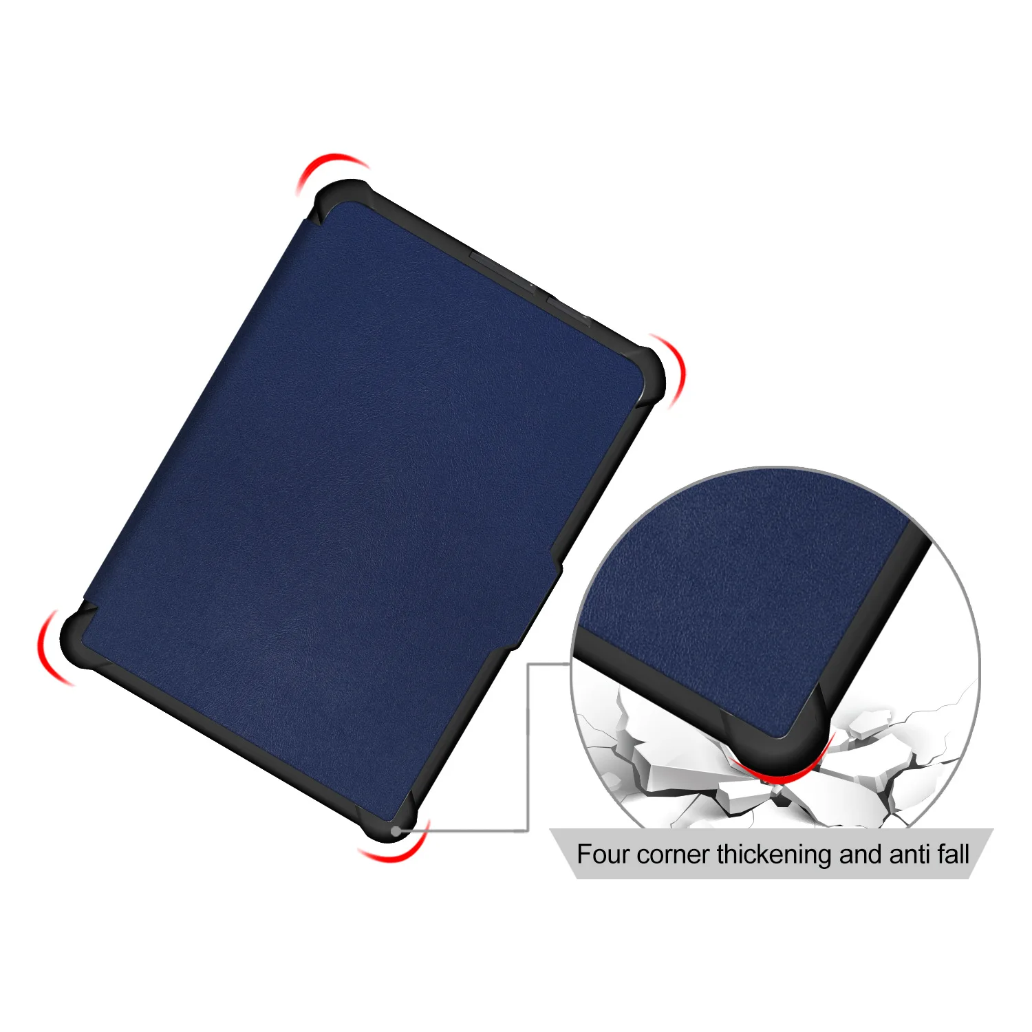 Tablet Case Cover Leather For Kobo Clara Hd 6 Inch Covers Pu Shockproof Rotating Kickstand Holder Myc182 Laudtec manufacture