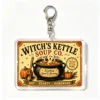 Witchs kettle soup co savory autumn harvest soup cauldron emblem