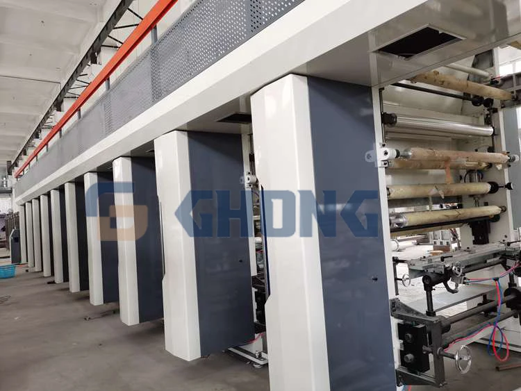 JHAY Servo Motor Rotogravure Printing Machinery 4 6 8 Colors Provided Electric Heating Paper Printer Automatic Ordinary Product
