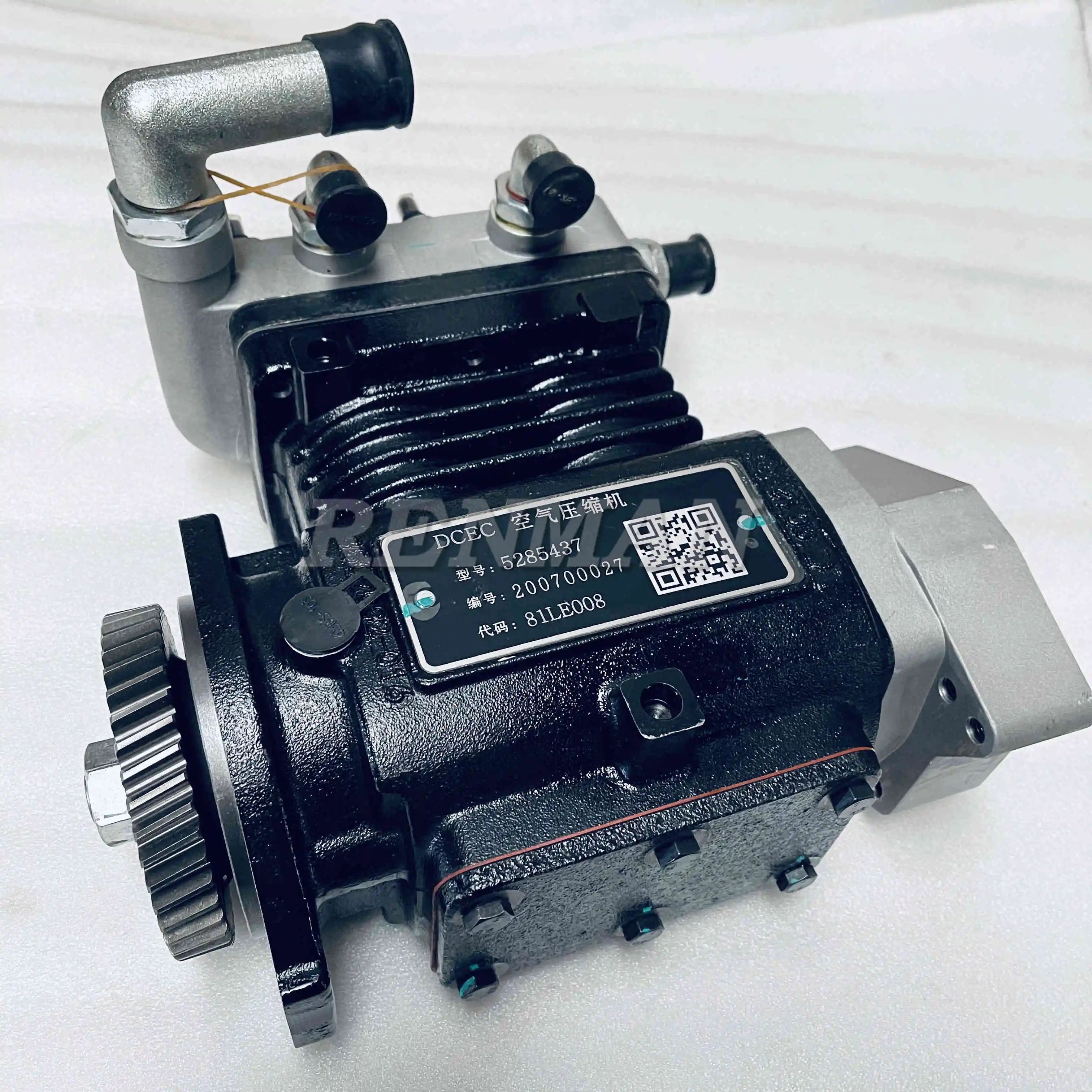 Cummins 6CT 6L ISLE L375 Engine Double Cylinder Air Compressor 