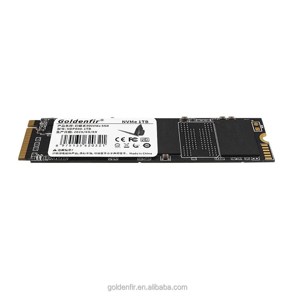 内蔵型SSD Goldenfir NVMe M2 SSD 1TB Pcie 3.0 NVME Goldenfir M.2 SSD - High Capacity Storage