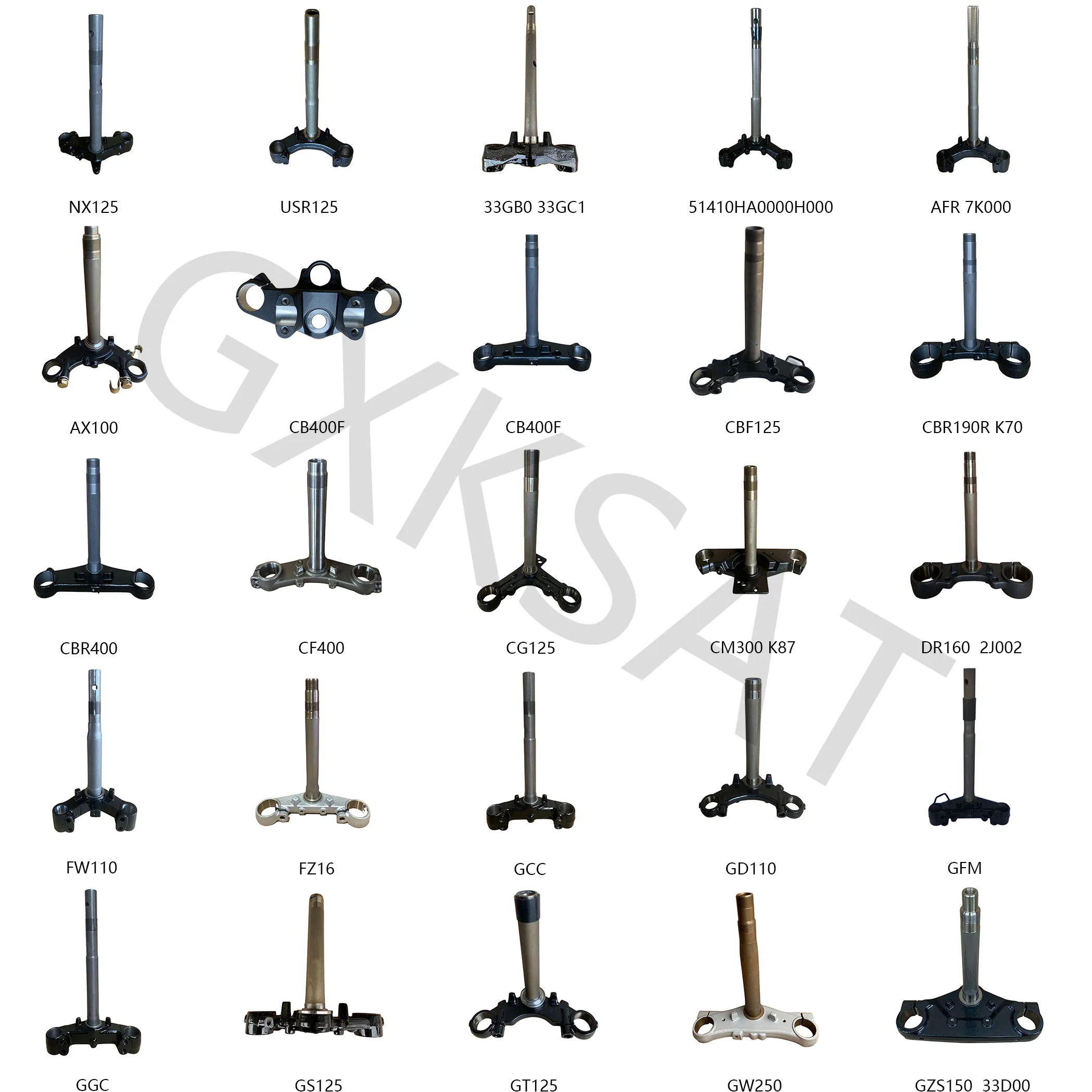 Motorbike Motorcycle Steering Column For Cb400f Scooter Front Fork Stem