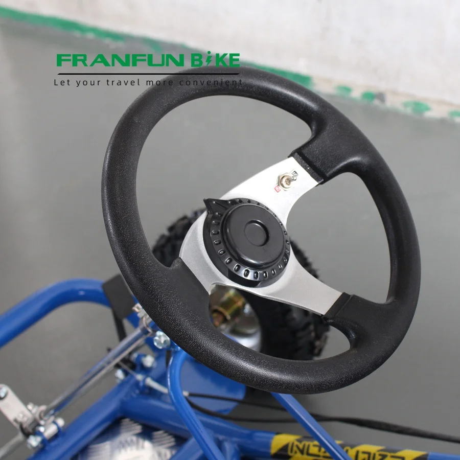 Easy Handling 196CC 6 Inches Children Drifting Karting Air-cooled 2WD Indoor Go Kart Playground