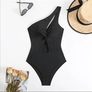 Cikini 2026 Summer Sexy Beach One  Piece Set Solid Bikini Swimwear Bikini Set