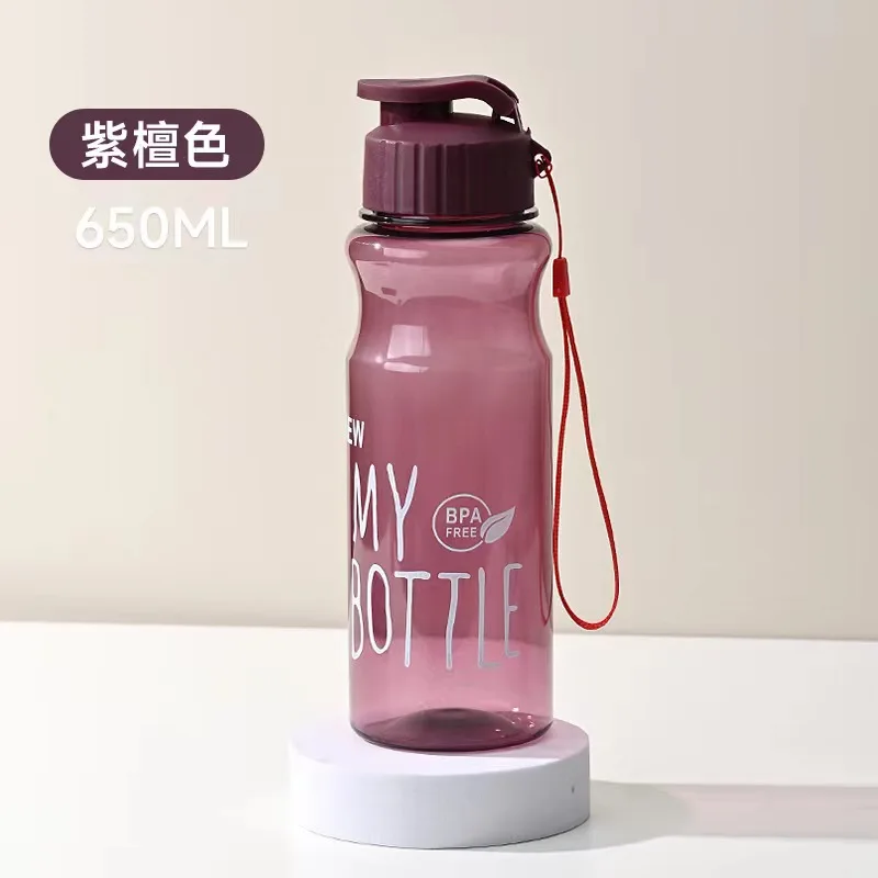 Portable Flip Plastic Bottles For Outdoor Sports Water For Students ...