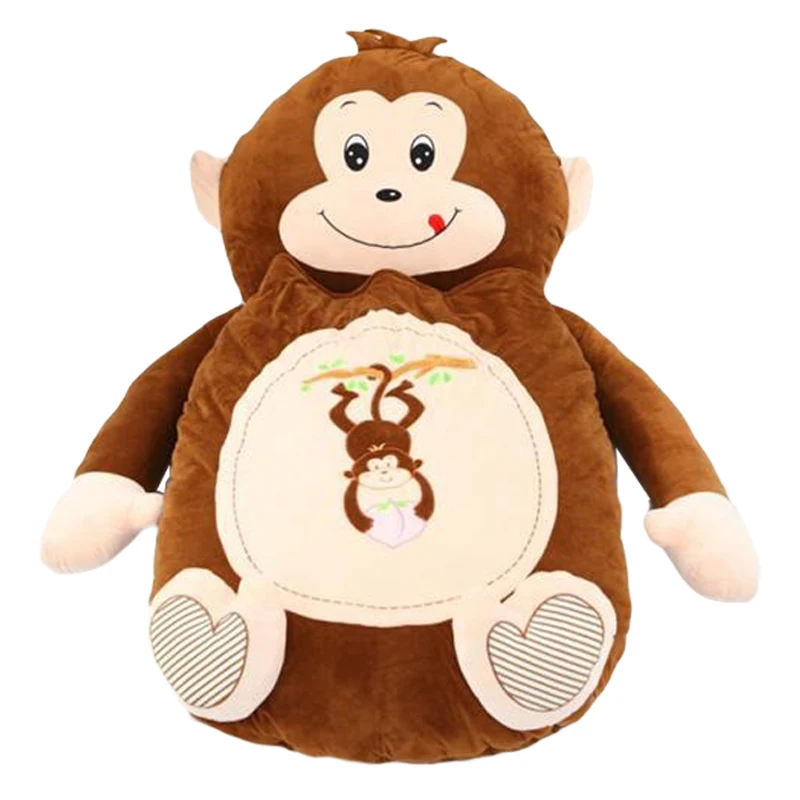 Customized Lazy Bear Plush Bed Stuffed Giant Animal Shaped Plush Sofa Bed Wholesale Lazy Bag Bed Plush