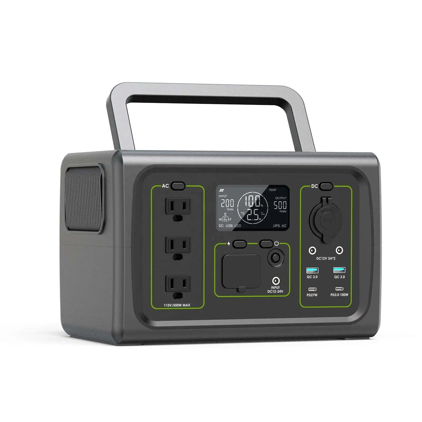 Rechargeable Portable 220v Solar Generator