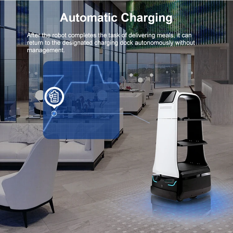 Tray Delivery Robot Efficient Food Service Solutions