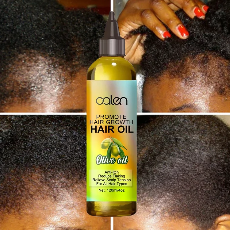 Custom Logo Olive Oil Hair Scalp Oil Organic Natural Scalp Massage Oil