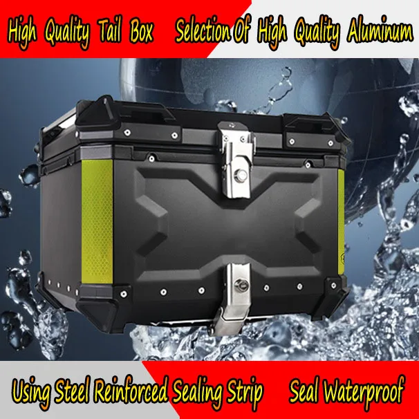 Hot Sale 36l Top Box Motorcycle Oem Acceptable Aluminum Alloy