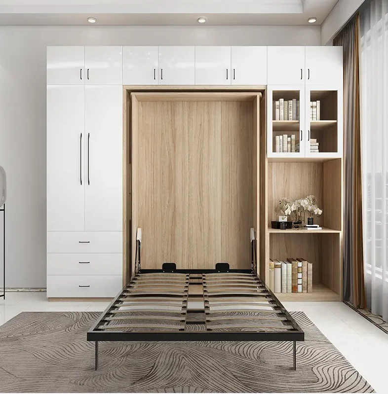 New Style Modern Hidden Rotating Murphy Bed Buy Buy Murphy Beds