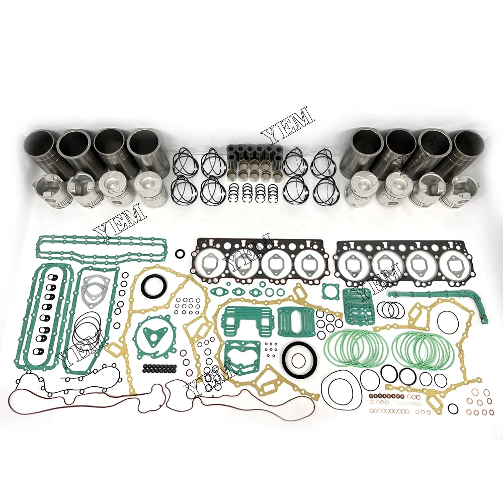 For Hino Engine F17E Cylinder Liner Kit Part Heavy Equipment Engine Parts 5