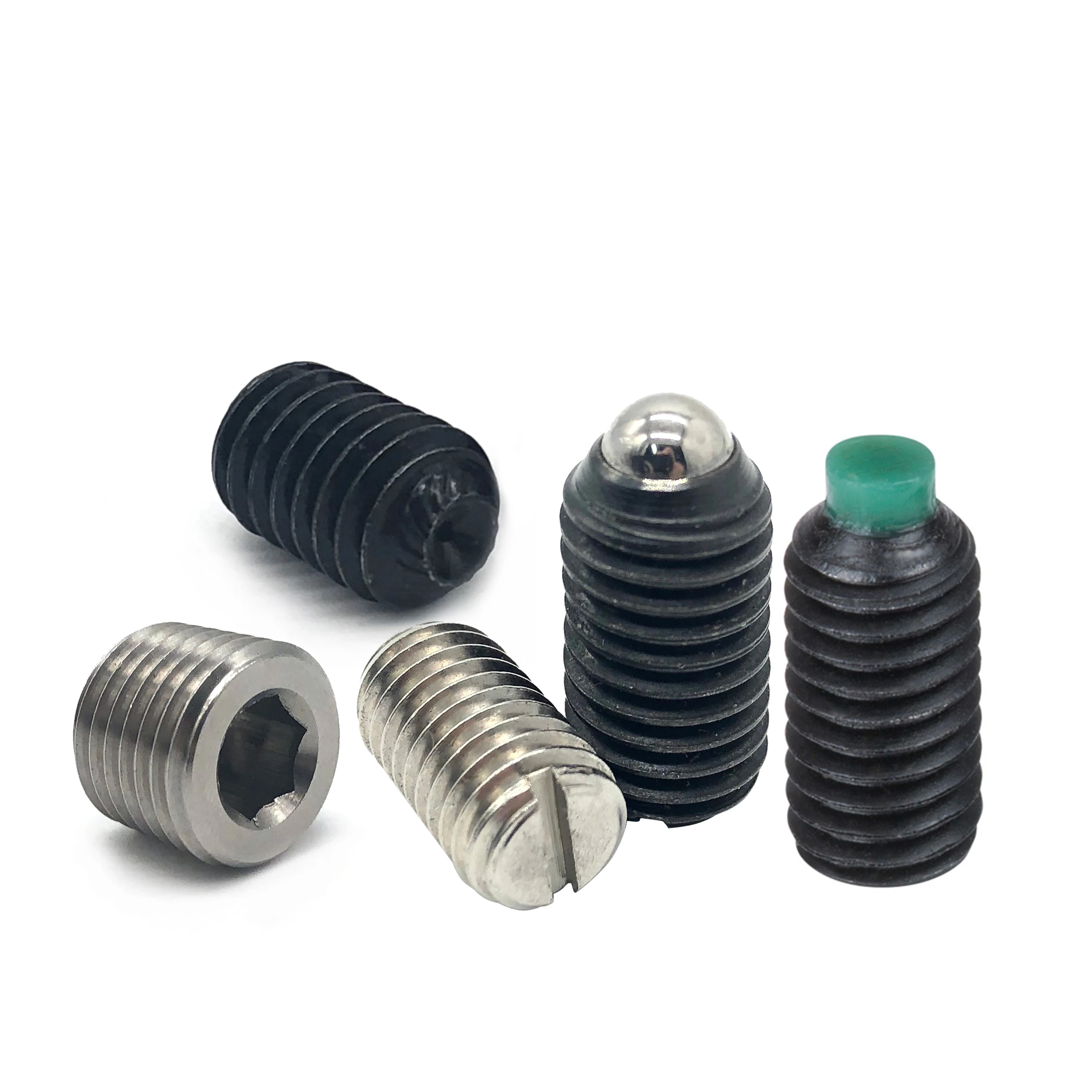 Stainless Steel titanium screw m2 m4 m6 m14 1/4-20 3/8-16 1/4-20 unc socket hex Grub Set Screws m3 gurb screw manufactur
